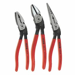 KNIPEX 3 PIECE ANGLED PLIERS SET