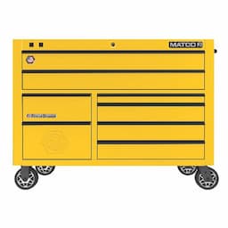 "55" x 25" DOUBLE-BAY 2s SERIES TOOLBOX (HIGH-OCTANE YELLOW/BLACK)