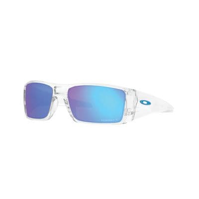 HELIOSTAT SUNGLASS WITH CLEAR FRAME AND PRIZM™ SAPPHIRE POLARIZED LENS