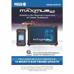 MAXIMUS 5.0 HEAVY-DUTY SOFTWARE UPDATE