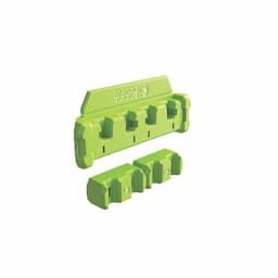 MAGNETIC 1/4" RATCHET HOLDER 4 SLOT - GREEN