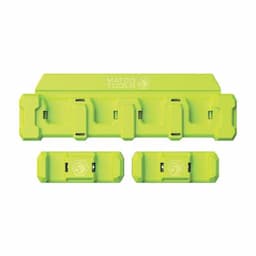 MAGNETIC 3/8" AND 1/2" RATCHET HOLDER 4 SLOT - GREEN