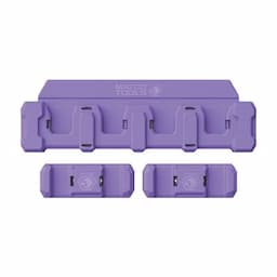 MAGNETIC 3/8" AND 1/2" RATCHET HOLDER 4 SLOT - PURPLE