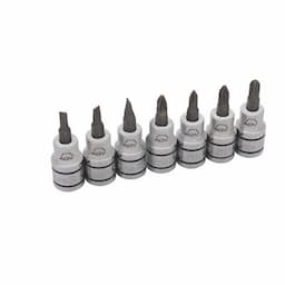 7 PIECE 3/8" DRIVE ADV PHILLIPS AND SLOTTED BIT SOCKET SET