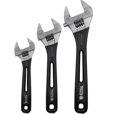 3 PIECE THIN ERGONOMIC LIGHT WEIGHT ADJUSTABLE WRENCH SET SAJW3LWD ...